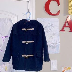 Gap Kids Navy 40% Wool Coat Size 5